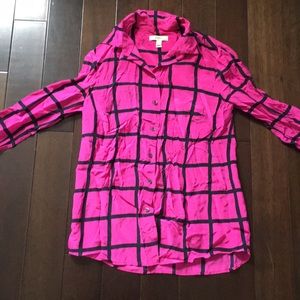 100% silk JCrew blouse